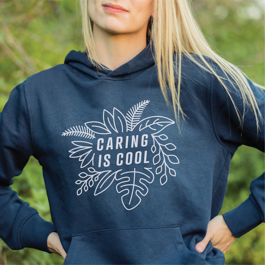 Caring Is Cool Hoodie