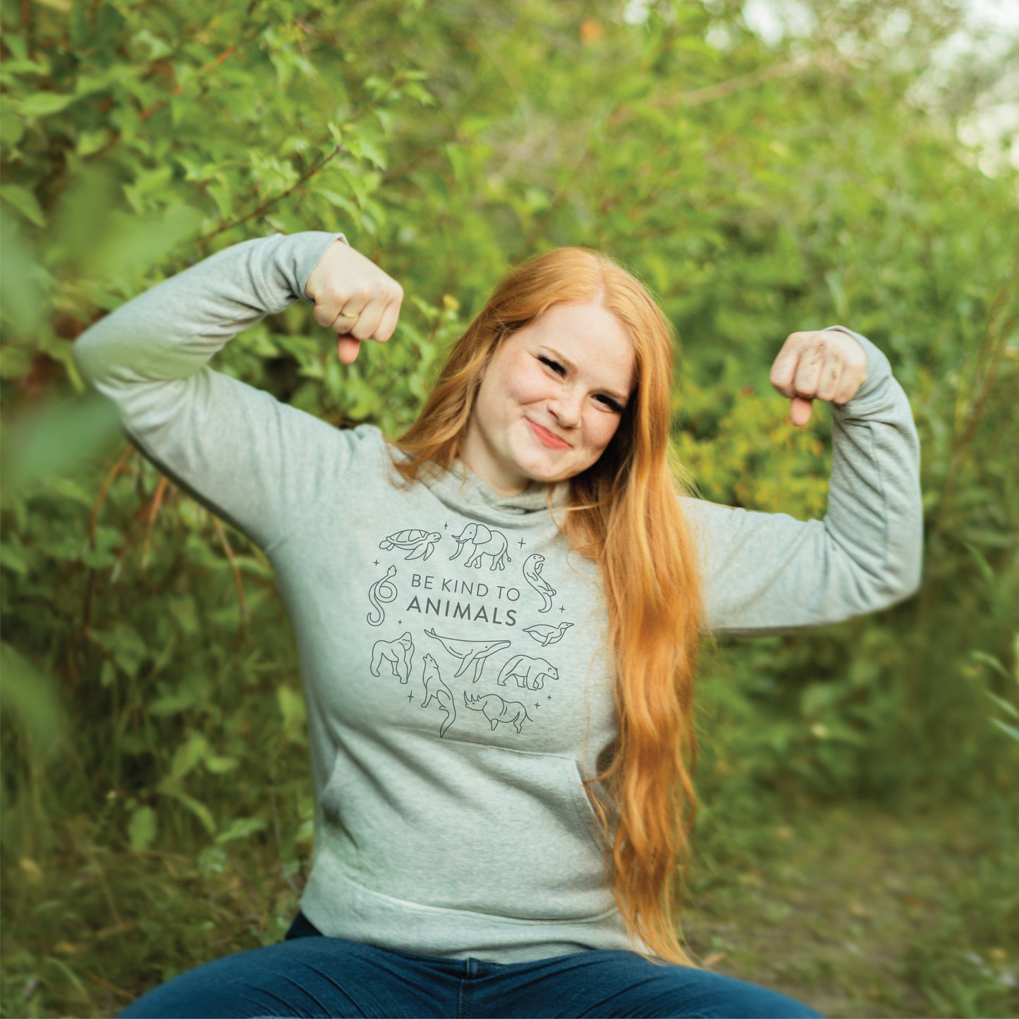 Be Kind to Animals Hoodie