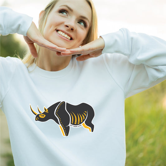 Let Them Live Rhino Sweatshirt