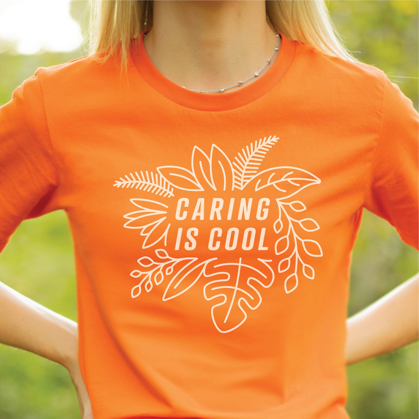 Caring Is Cool Tee