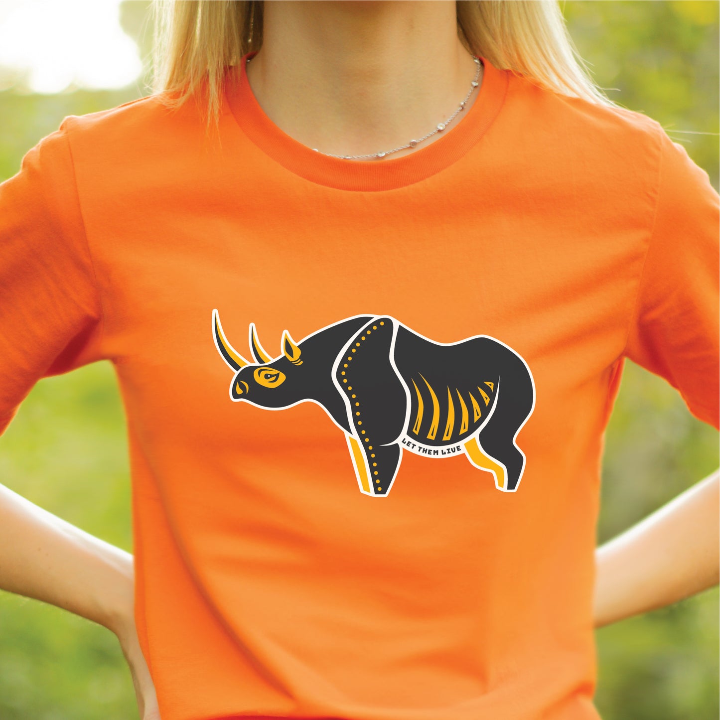 Let Them Live Rhino Tee