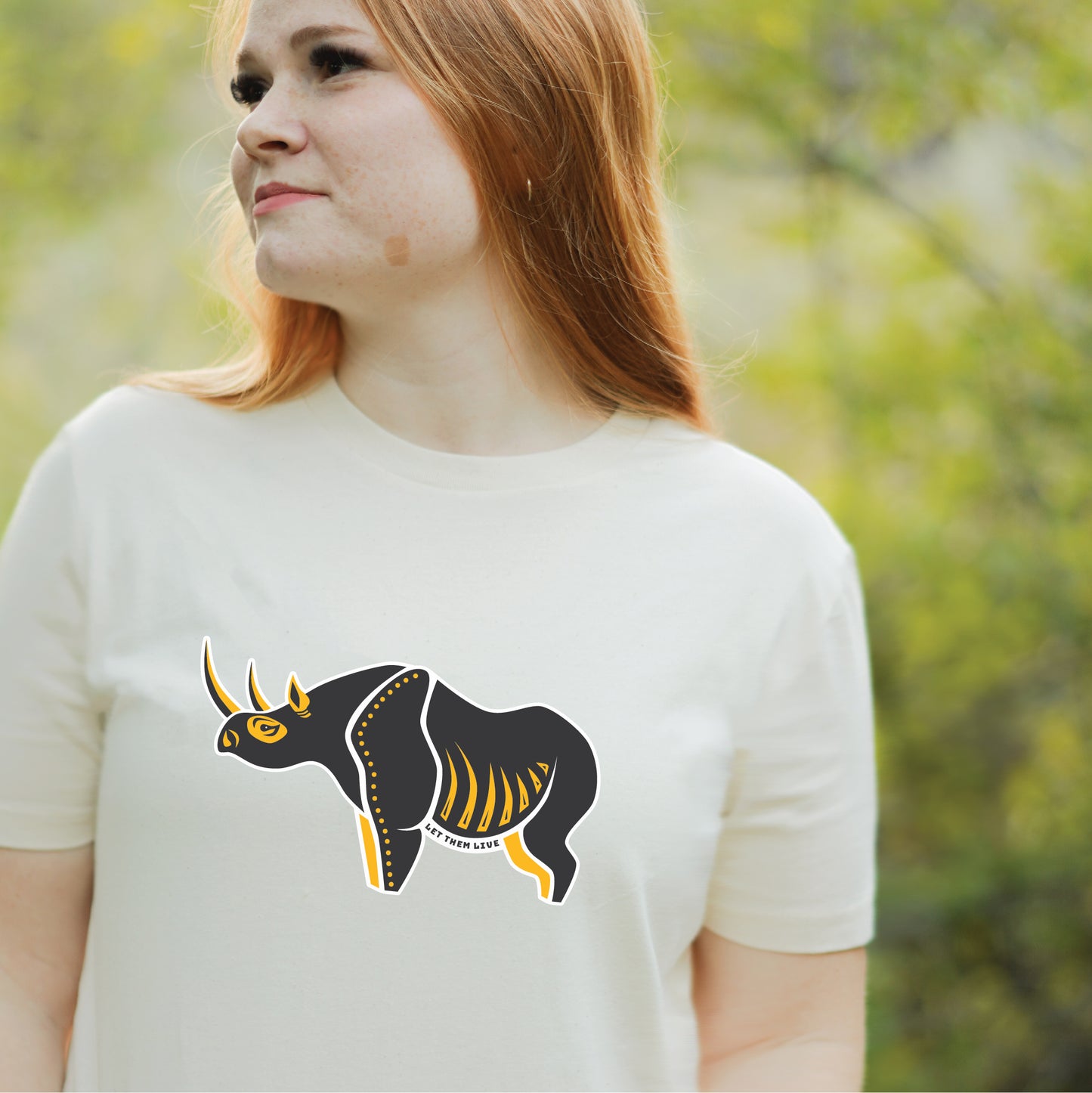 Let Them Live Rhino Tee